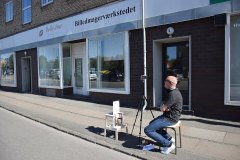 valdemar i vinduet "walking-copenhagen2020"